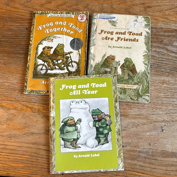 3 Vintage Frog and Toad Reader Books by Arnold Lobel - Picture 1 of 15